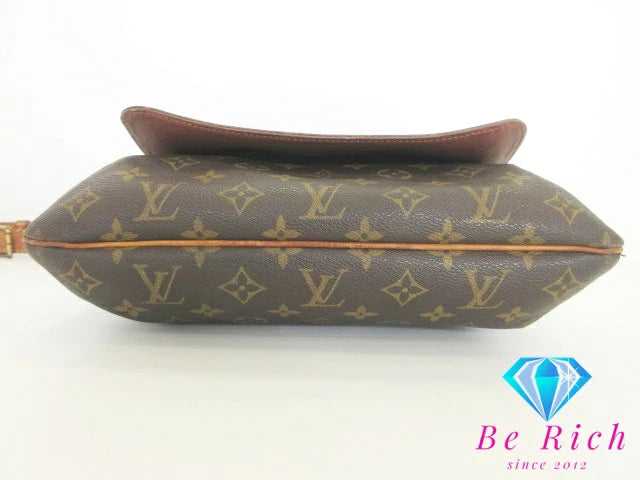 ルイ ヴィトン LOUIS VUITTON ショルダーバッグ モノグラム ミュゼット M51256 ブラウン 茶 ハンドバッグ 肩掛け 斜め掛け バッグ 鞄 メンズ レディース 【中古】【送料無料】 bk8406