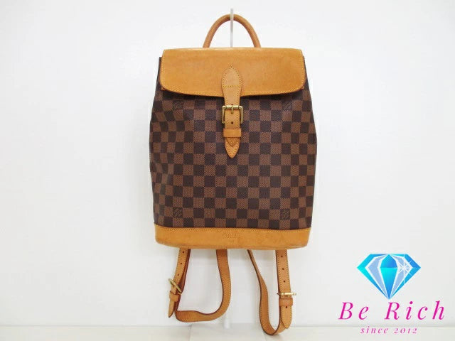 ルイ ヴィトン アルルカン PM N99038 ダミエ エベヌ リュック LOUIS VUITTON レザー ブラウン【中古】【送料無料】bk8409