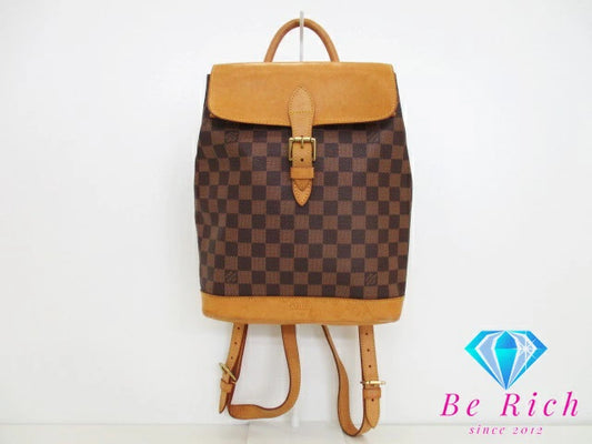 ルイ ヴィトン アルルカン PM N99038 ダミエ エベヌ リュック LOUIS VUITTON レザー ブラウン【中古】【送料無料】bk8409