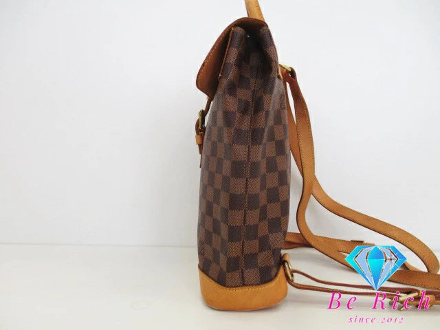 ルイ ヴィトン アルルカン PM N99038 ダミエ エベヌ リュック LOUIS VUITTON レザー ブラウン【中古】【送料無料】bk8409