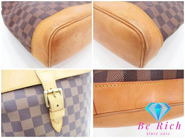 ルイ ヴィトン アルルカン PM N99038 ダミエ エベヌ リュック LOUIS VUITTON レザー ブラウン【中古】【送料無料】bk8409