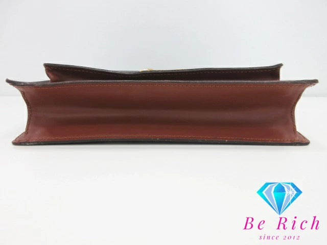 ルイ ヴィトン LOUIS VUITTON モノグラム モンソー 26 M51187 LV ロゴ ブラウン ハンドバッグ ビジネス 手提げ 鞄 【中古】【送料無料】bk8420