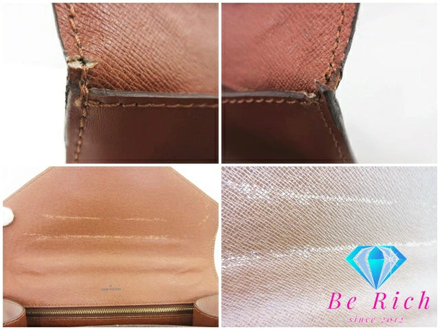 ルイ ヴィトン LOUIS VUITTON モノグラム モンソー 26 M51187 LV ロゴ ブラウン ハンドバッグ ビジネス 手提げ 鞄 【中古】【送料無料】bk8420