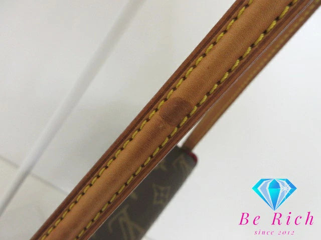 ルイ ヴィトン LOUIS VUITTON ハンドバッグ モノグラム レシタル M51900 茶 ブラウン LV ロゴ ショルダーバッグ 鞄 【中古】【送料無料】 bk8424