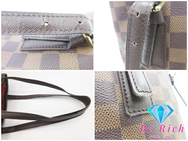 ルイ ヴィトン LOUIS VUITTON トートバッグ マレ N42240 ダミエ エベヌ ブラウン 茶 PVC レザー ロゴ バケット バケツ型 ショルダーバッグ ハンドバッグ 肩掛け 鞄 【中古】【送料無料】 bk8432