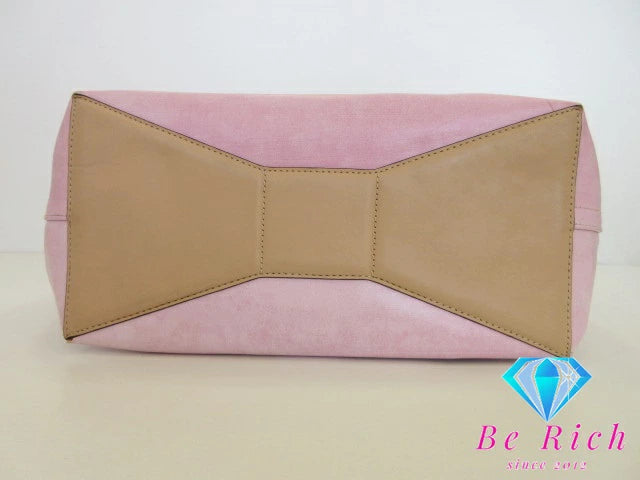 ケイト スペード kate spade トートバッグ ショルダーバッグ ピンク  PVC レザー ハンドバッグ ロゴ 肩掛け 鞄 【中古】【送料無料】 bk8435