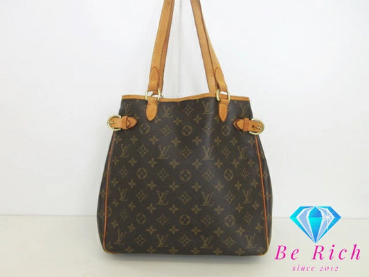 ルイ ヴィトン LOUIS VUITTON バティニョール ヴェルティカル  M51153 トートバッグ ショルダーバッグ モノグラム LV ロゴ ハンドバッグ 鞄  【中古】【送料無料】bk8445