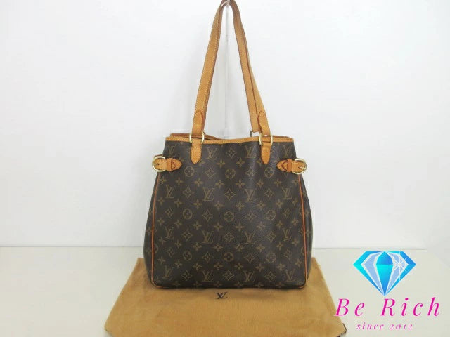ルイ ヴィトン LOUIS VUITTON バティニョール ヴェルティカル  M51153 トートバッグ ショルダーバッグ モノグラム LV ロゴ ハンドバッグ 鞄  【中古】【送料無料】bk8445
