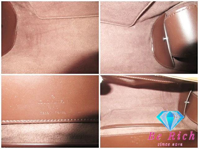 ルイ ヴィトン LOUIS VUITTON エピ ノクターン PM M5218D 茶 ブラウン レザー ハンドバッグ LV ロゴ 【中古】【送料無料】bk8446