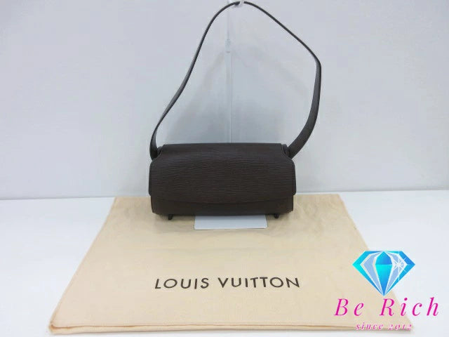 ルイ ヴィトン LOUIS VUITTON エピ ノクターン PM M5218D 茶 ブラウン レザー ハンドバッグ LV ロゴ 【中古】【送料無料】bk8446