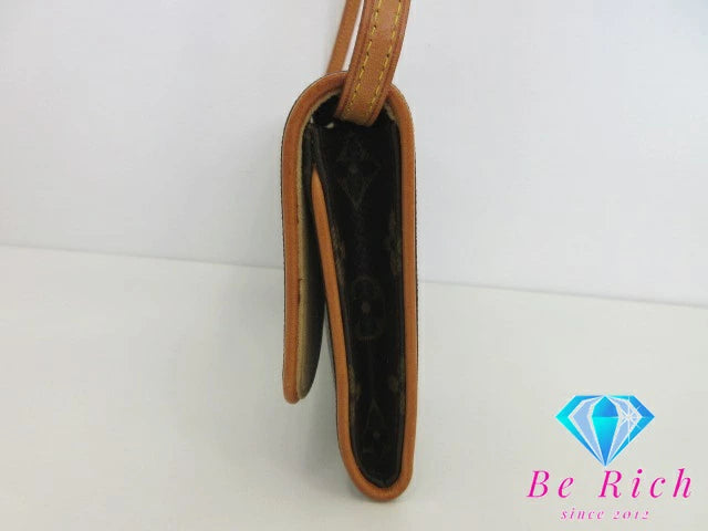 ルイ ヴィトン LOUIS VUITTON ポシェット ツイン GM 2way ショルダー クラッチ バッグ モノグラム M51852 ウエストポーチ クラッチバッグ 斜め掛け 鞄 【中古】【送料無料】bk8449