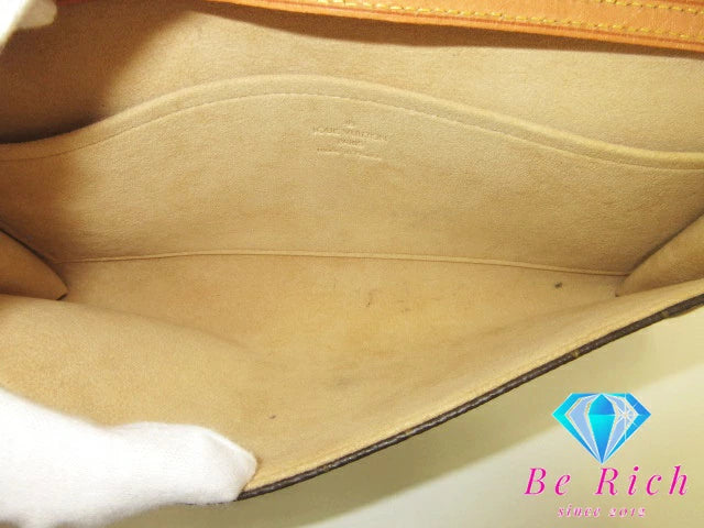 ルイ ヴィトン LOUIS VUITTON ポシェット ツイン GM 2way ショルダー クラッチ バッグ モノグラム M51852 ウエストポーチ クラッチバッグ 斜め掛け 鞄 【中古】【送料無料】bk8449