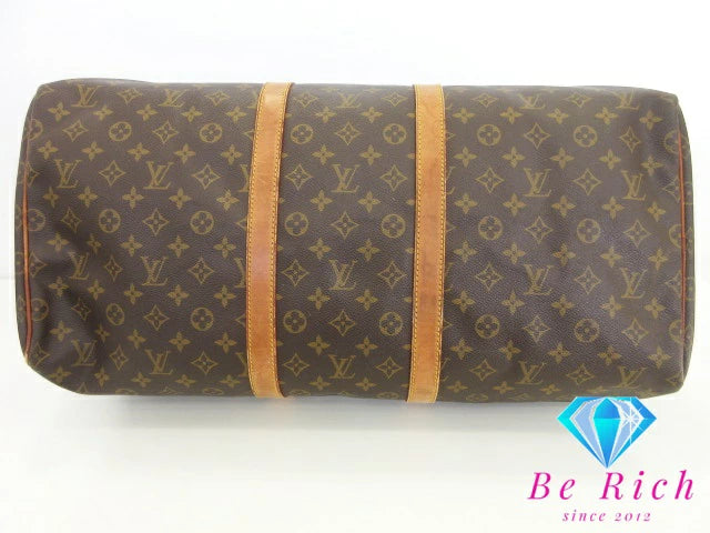 ルイ ヴィトン LOUIS VUITTON モノグラム キーポル 55 M41424 LV ロゴ ボストンバッグ ハンドバッグ トラベル 旅行 鞄 【中古】【送料無料】bk8470