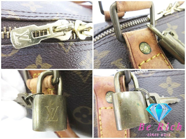 ルイ ヴィトン LOUIS VUITTON モノグラム キーポル 55 M41424 LV ロゴ ボストンバッグ ハンドバッグ トラベル 旅行 鞄 【中古】【送料無料】bk8470