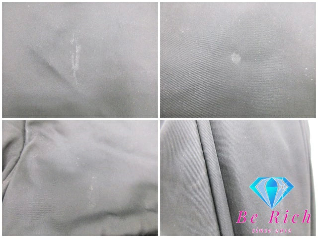 プラダ PRADA トートバッグ ポコノ ブラック 黒 ナイロン ロゴ ハンドバッグ ショルダーバッグ 鞄 手提げ レディース【中古】【送料無料】 bk8477