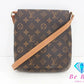 ルイ ヴィトン LOUIS VUITTON モノグラム シュゼット サルサ M51387 ロングショルダーバッグ 茶 ブラウン PVC レザー 鞄【中古】【送料無料】bk8481