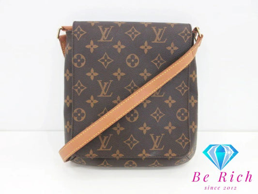 ルイ ヴィトン LOUIS VUITTON モノグラム シュゼット サルサ M51387 ロングショルダーバッグ 茶 ブラウン PVC レザー 鞄【中古】【送料無料】bk8481