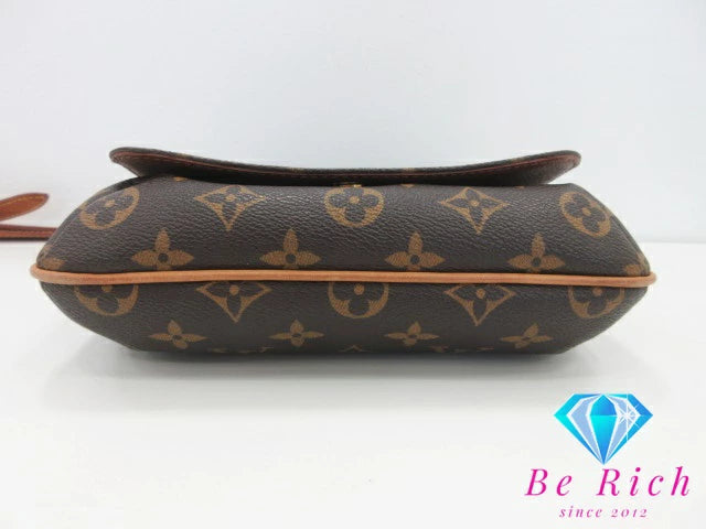 ルイ ヴィトン LOUIS VUITTON モノグラム シュゼット サルサ M51387 ロングショルダーバッグ 茶 ブラウン PVC レザー 鞄【中古】【送料無料】bk8481