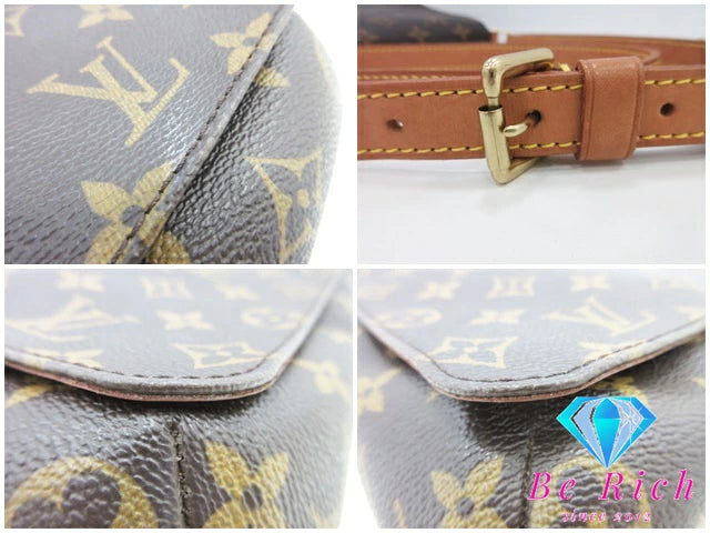 ルイ ヴィトン LOUIS VUITTON モノグラム シュゼット サルサ M51387 ロングショルダーバッグ 茶 ブラウン PVC レザー 鞄【中古】【送料無料】bk8481