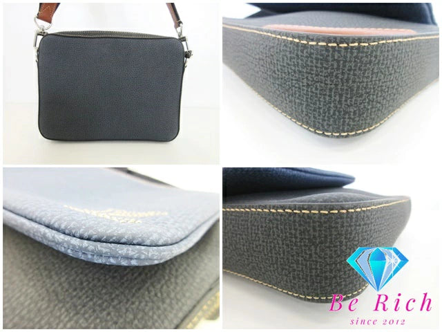 ルイ ヴィトン LOUIS VUITTON トリオ メッセンジャー ショルダーバッグ M21544 ネイビー 紺 ポーチ付き LV ロゴ ポシェット ボディバッグ 鞄 【中古】【送料無料】bk8488