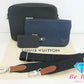 ルイ ヴィトン LOUIS VUITTON トリオ メッセンジャー ショルダーバッグ M21544 ネイビー 紺 ポーチ付き LV ロゴ ポシェット ボディバッグ 鞄 【中古】【送料無料】bk8488
