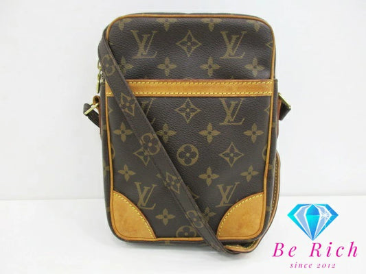 ルイ ヴィトン LOUIS VUITTON ショルダーバッグ モノグラム ダヌーブ M45266 LV ロゴ ポシェット 肩掛け 斜め掛け 鞄  【中古】【送料無料】bk8493