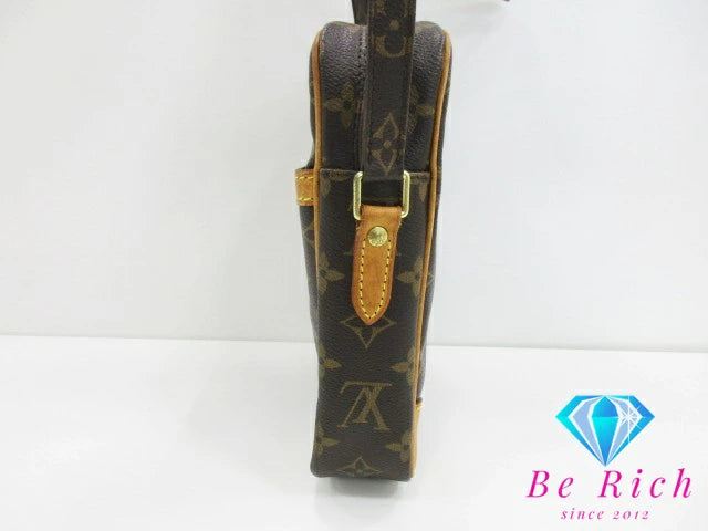 ルイ ヴィトン LOUIS VUITTON ショルダーバッグ モノグラム ダヌーブ M45266 LV ロゴ ポシェット 肩掛け 斜め掛け 鞄  【中古】【送料無料】bk8493