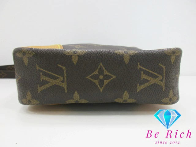 ルイ ヴィトン LOUIS VUITTON ショルダーバッグ モノグラム ダヌーブ M45266 LV ロゴ ポシェット 肩掛け 斜め掛け 鞄  【中古】【送料無料】bk8493