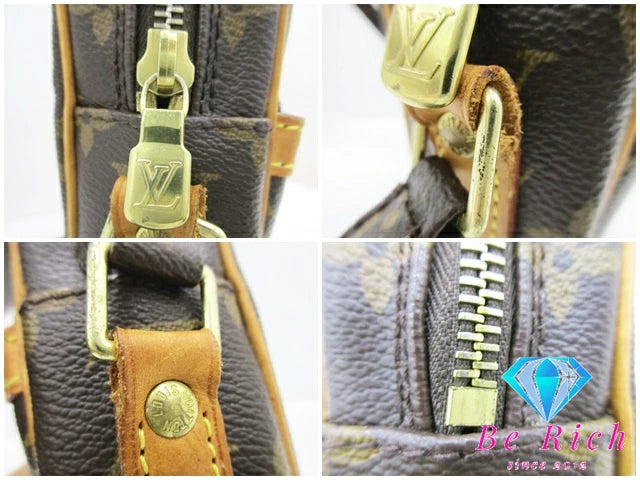 ルイ ヴィトン LOUIS VUITTON ショルダーバッグ モノグラム ダヌーブ M45266 LV ロゴ ポシェット 肩掛け 斜め掛け 鞄  【中古】【送料無料】bk8493