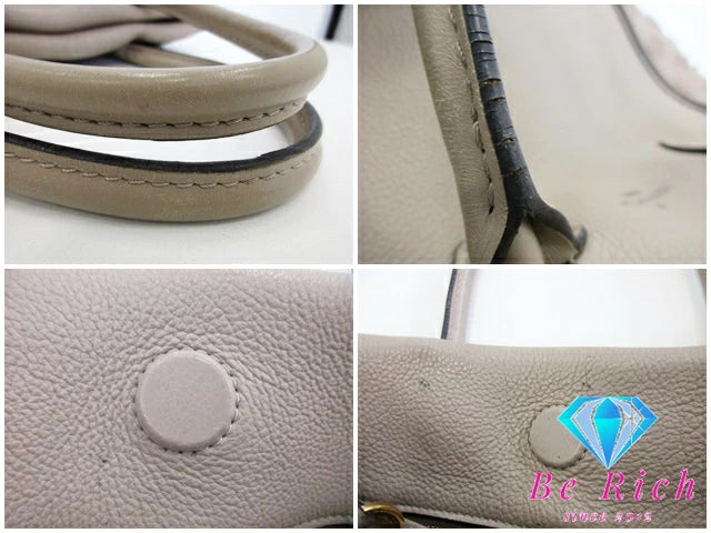 ルイ ヴィトン LOUIS VUITTON トート W PM モノグラム ヴェルール M94483 ヴォーカシミール ガレ グレージュ LV ロゴ ショルダーバッグ トートバッグ 肩掛け 鞄  【中古】【送料無料】 bk8508