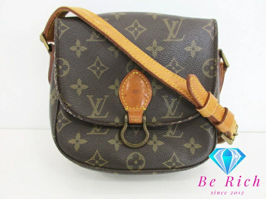 ルイ ヴィトン LOUIS VUITTON モノグラム ミニ サンクルー M51244 LV ロゴ ショルダーバッグ ポシェット 鞄  肩掛け 斜め掛け【中古】【送料無料】bk8523