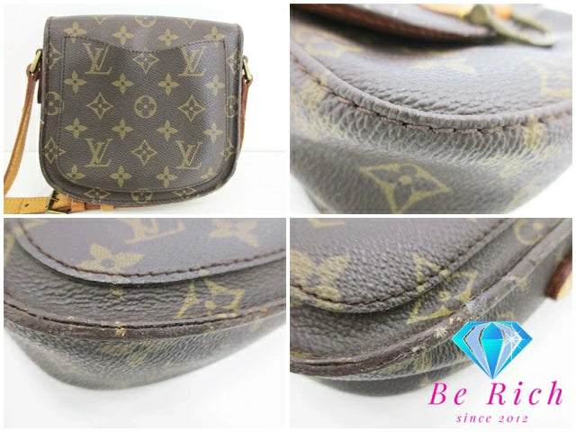 ルイ ヴィトン LOUIS VUITTON モノグラム ミニ サンクルー M51244 LV ロゴ ショルダーバッグ ポシェット 鞄  肩掛け 斜め掛け【中古】【送料無料】bk8523