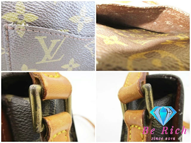 ルイ ヴィトン LOUIS VUITTON モノグラム ミニ サンクルー M51244 LV ロゴ ショルダーバッグ ポシェット 鞄  肩掛け 斜め掛け【中古】【送料無料】bk8523