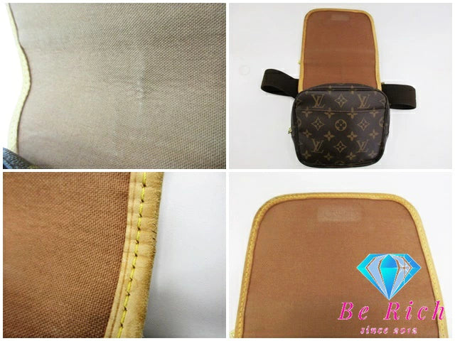 ルイ ヴィトン LOUIS VUITTON バムバッグ モノグラム ボスフォール M40108 ブラウン 茶 LV ロゴ ボディバッグ ウエスト ヒップ ポーチ 鞄 【中古】【送料無料】 bk8541