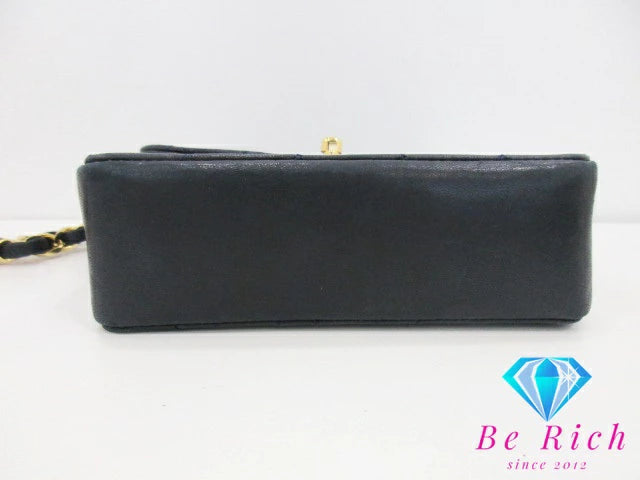 シャネル CHANEL ミニミニ マトラッセ チェーン ショルダーバッグ ラム スキン ココマーク CC ロゴ 鞄 【中古】【送料無料】bk8550