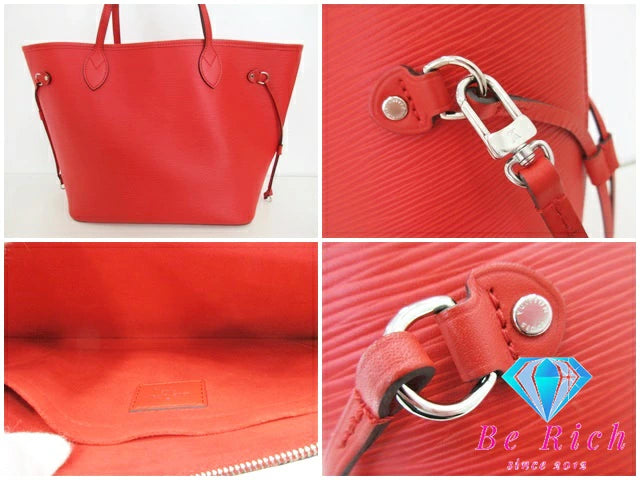 ルイ ヴィトン LOUIS VUITTON エピ ネヴァーフル MM トートバッグ M41159 コクリコ 赤 レッド ショルダーバッグ 【中古】【送料無料】bk8554
