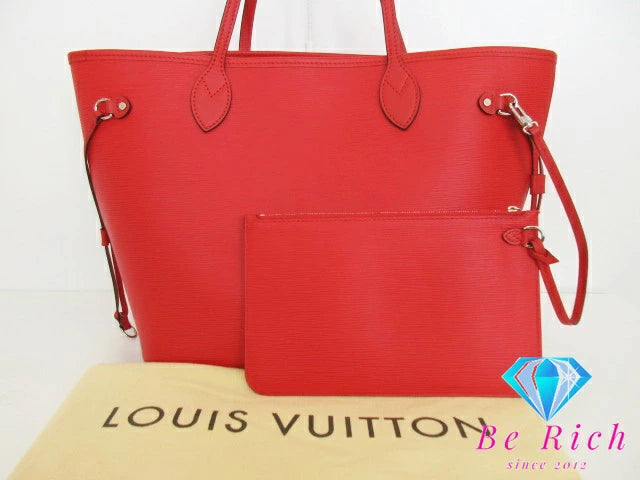 ルイ ヴィトン LOUIS VUITTON エピ ネヴァーフル MM トートバッグ M41159 コクリコ 赤 レッド ショルダーバッグ 【中古】【送料無料】bk8554