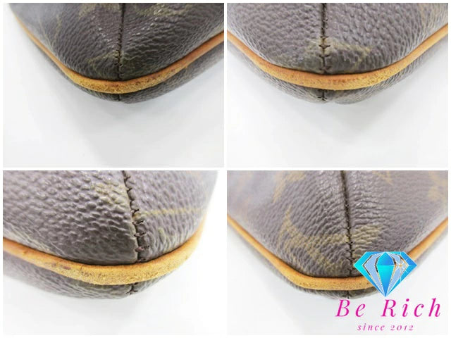 ルイ ヴィトン LOUIS VUITTON ショルダーバッグ モノグラム ミュゼット サルサ ショート M51258 PVC レザー 茶 ブラウン 【中古】【送料無料】 bk8555