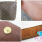 ルイ ヴィトン LOUIS VUITTON ショルダーバッグ モノグラム ミュゼット サルサ ショート M51258 PVC レザー 茶 ブラウン 【中古】【送料無料】 bk8555