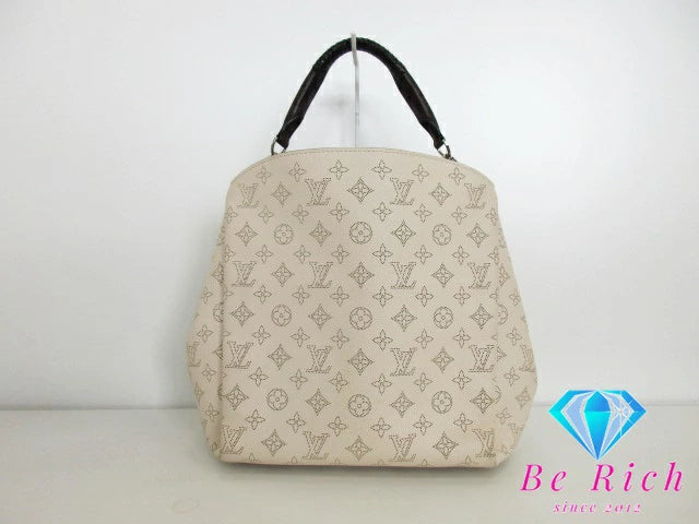 ルイ ヴィトン LOUIS VUITTON マヒナ バビロン PM M51102 ホワイト イヴォワール トートバッグ ショルダーバッグ ロゴ レザー ハンドバッグ 肩掛け 鞄 レディース【中古】【送料無料】 bk8557