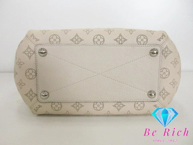 ルイ ヴィトン LOUIS VUITTON マヒナ バビロン PM M51102 ホワイト イヴォワール トートバッグ ショルダーバッグ ロゴ レザー ハンドバッグ 肩掛け 鞄 レディース【中古】【送料無料】 bk8557