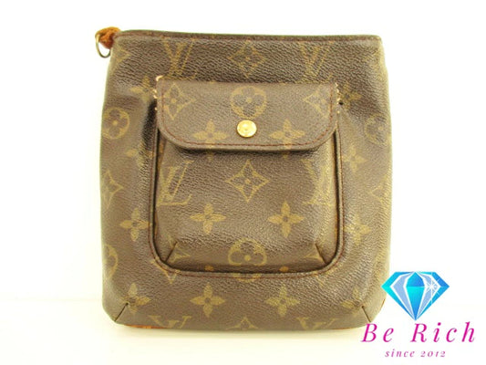 ルイ ヴィトン LOUIS VUITTON アクセサリー ポーチ モノグラム  パルティシオン M51901 ブラウン 茶 ハンドバッグ 手提げ 鞄 【中古】【送料無料】 bk8575