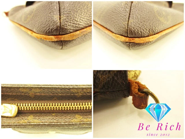 ルイ ヴィトン LOUIS VUITTON アクセサリー ポーチ モノグラム  パルティシオン M51901 ブラウン 茶 ハンドバッグ 手提げ 鞄 【中古】【送料無料】 bk8575