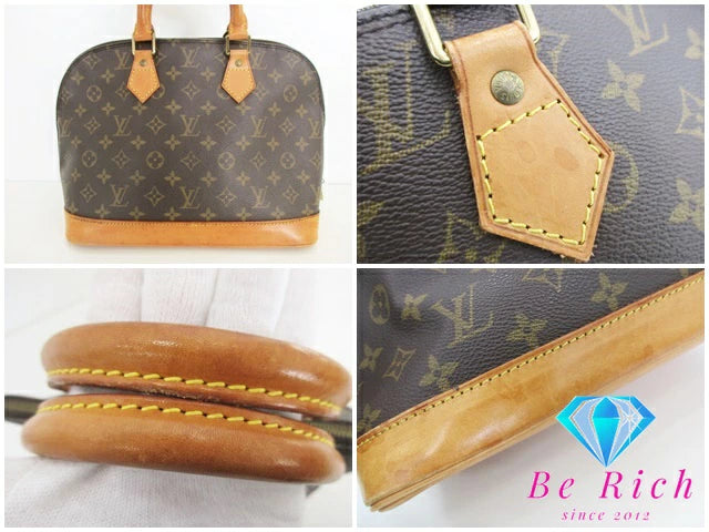 ルイ ヴィトン LOUIS VUITTON モノグラム アルマ M51130 LV ロゴ ハンドバッグ  手提げ 鞄 【中古】【送料無料】bk8578