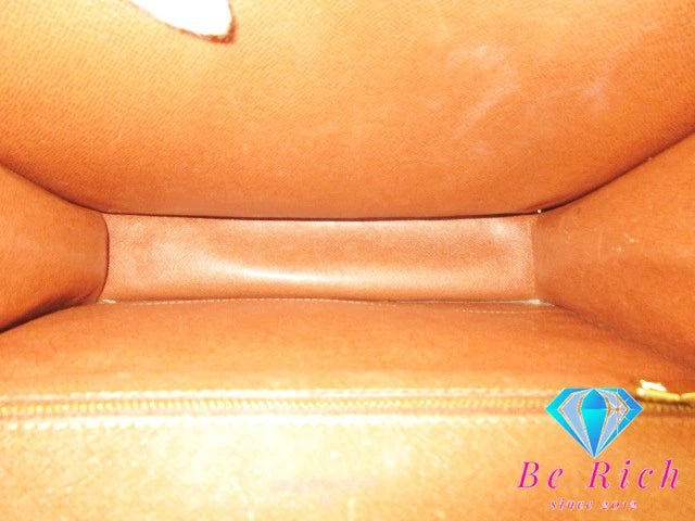 ルイ ヴィトン LOUIS VUITTON モノグラム モンソー 26 M51187 LV ロゴ ブラウン 茶 PVC レザー ハンドバッグ ビジネス 手提げ クラッチバッグ 鞄【中古】【送料無料】bk8582