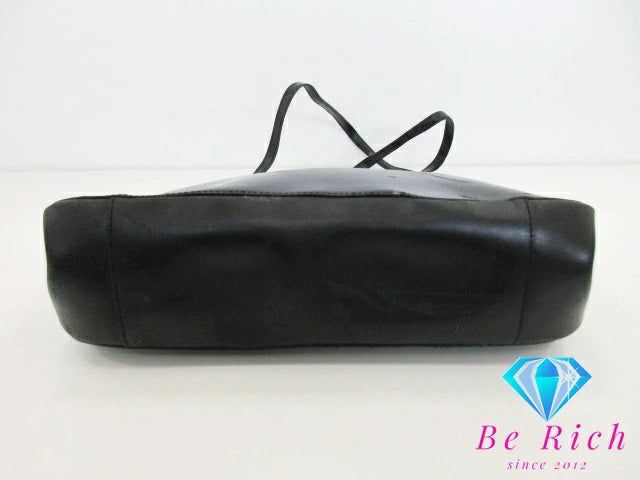 ジバンシィ GIVENCHY ショルダーバッグ 黒 ブラック レザー ロゴ トートバッグ 手提げ 鞄 斜め掛け ジバンシー 【中古】【送料無料】 bk8590