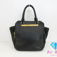 マーク バイ マークジェイコブス MARC BY MARC JACOBS ハンドバッグ ブラック 黒 レザー ロゴ ショルダーなし 肩掛け 鞄 【中古】【送料無料】 bk8599