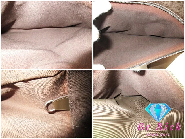 ルイ ヴィトン LOUIS VUITTON メンズ ショルダーバッグ タイガ デルスー M30168 グリズリ ブラウン 茶 ナイロン レザー ロゴ 肩掛け 斜め掛け 鞄 【中古】【送料無料】 bk8600