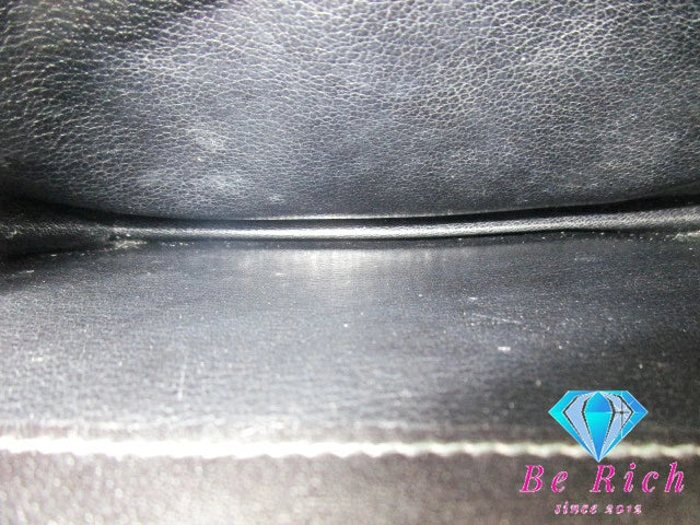 HERMES エルメス ポシェット ジェット クラッチ バッグ 〇 S刻印 黒 ブラック ボックス カーフ 鞄  メンズ 【中古】【送料無料】bk8614