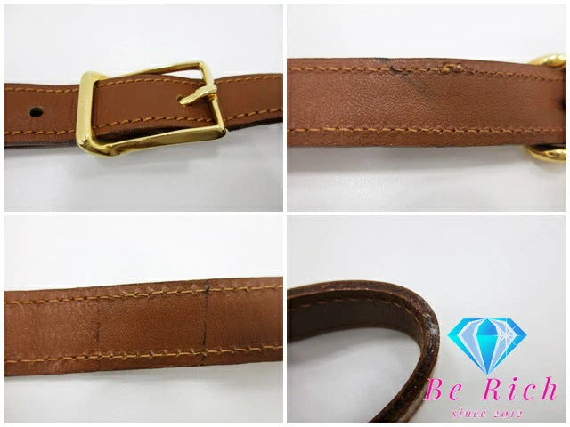 バリー BALLY ショルダーバッグ 黒 ブラック 茶 ブラウン PVC レザー ロゴ 総柄 ポシェット 肩掛け 鞄【中古】【送料無料】bk8628